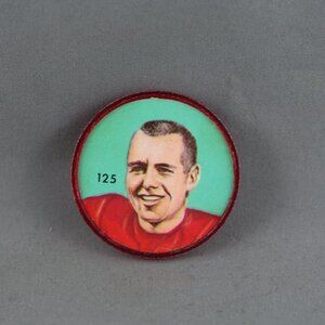 CFL Picture Disc (1963) - Earl Lunsford Calgary Stampeders -125 of 150